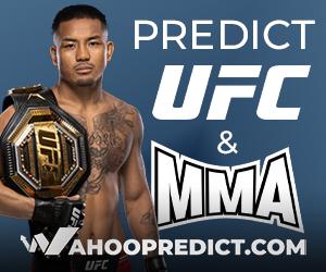 Predict UFC & MMA Fights on WahooPredict!