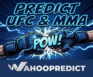 Predict UFC & MMA Fights on WahooPredict!